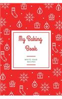 My Baking Book - Red Cover A5