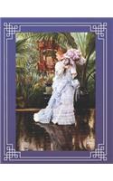 ART - JAMES TISSOT - THE BUNCH of LILACS - JOURNAL NOTEBOOK