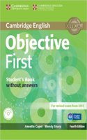 Objective First Student's Book with Answers and Class Audio Cds(2)South Asian Edition: (Objective)
