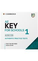 A2 Key for Schools 1 for the Revised 2020 Exam Audio CDs