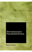 Hermeneumata Pseudodositheana: (Latin)
