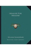 Measure For Measure
