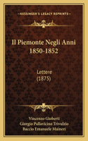Piemonte Negli Anni 1850-1852