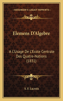 Elemens D'Algebre
