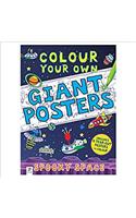 Colour your own Giant Posters: Spooky Space