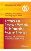 Advances in Research Methods for Information Systems Research