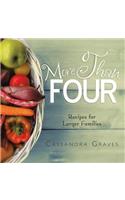 More Than Four: Recipes for Larger Families(English)