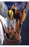 Arrows in a Leather Quiver Journal: 150 Page Lined Notebook/Diary