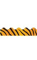 Tiger Print Scalloped Borders