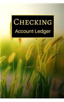 Checking Account Ledger