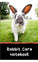 Rabbit Care Notebook