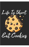 Keks notebook: A5 keks geschenk notizbuch