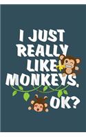 I just really like monkeys OK