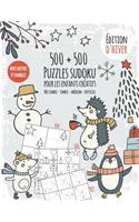 Livre de sudoku des saisons pour les enfants créatifs: livre de sudoku pour enfants avec 500 chiffres et le symbole sudokus - difficulté très facile à difficile - + 500 bonus sudokus en PDF - y compris d