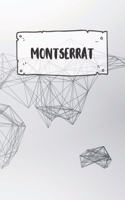 Montserrat: Ruled Travel Diary Notebook or Journey Journal - Lined Trip Pocketbook for Men and Women with Lines