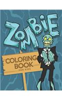 Zombie Coloring Book for Kids