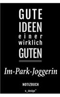 Notizbuch für Im-Park-Jogger / Im-Park-Joggerin