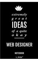 Notebook for Web Designers / Web Designer