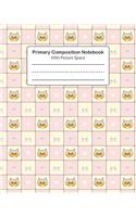 Primary Composition Notebook With Picture Space