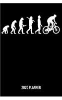 2020 Planner: Mountain Biking Evolution Weekly & Monthly Planner 2020 - 52 Week Calendar 6 x 9 Organizer - Gift For Mountain Bikers