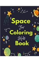 Space Coloring Book For Kids