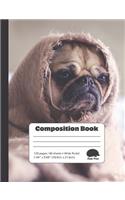Pugs in a Blanket - Composition Book