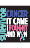 Survivor Cancer It Came I Fought And Won