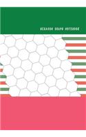 Hexagon Graph Notebook: Hexagon Paper (Large) 0.5 Inches (1/2) 100 Pages (6.69 X 9.61) White Paper, Hexes Radius Honey Comb Paper, Organic Chemistry, Biochemistry, Science 