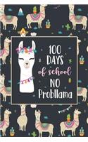 100 Days of School No Probllama