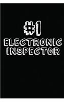#1 Electronic Inspector: Blank Lined Composition Notebook Journals to Write in
