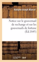 Notice Sur Le Gouvernail de Rechange Et Sur Les Gouvernails de Fortune