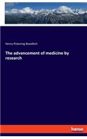 advancement of medicine by research