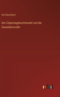 Colportagebuchhandel und die Gewerbenovelle