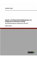 Arbeits- und Organisationsbedingungen von Pflegenden im stationären Alltag