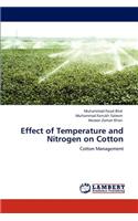 Effect of Temperature and Nitrogen on Cotton