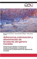 Adherencia, colonización y diseminación de levaduras del género Candida