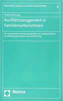 Konfliktmanagement in Familienunternehmen