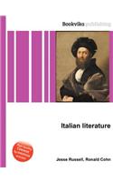 Italian Literature: (English)