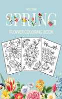 Flower Coloring Book