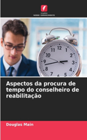 Aspectos da procura de tempo do conselheiro de reabilitação