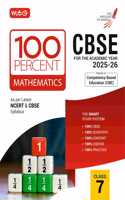MTG CBSE 100 Percent Class 7 Mathematics Book for 2025-26 Exam | Based on Latest NCERT & CBSE Syllabus | CBE Aligned