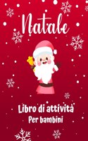Libro di attività di Natale per bambini di età 4-8