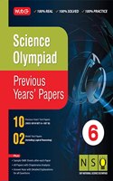 MTG Science (NSO) Olympiad Previous Years Papers with Mock Test Papers Class 6 - Sample OMR Sheet with Chapterwise Analysis | SOF Olympiad Books For 2023-24 Exam MTG Editorial Board