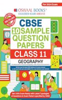 Oswaal CBSE Sample Question Papers Class 11 Geography for 2024 Exam