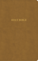 KJV Personal Size Giant Print Bible, Camel Suedesoft Leathertouch, Indexed