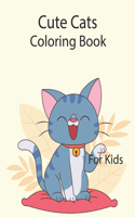 Cute Cats Coloring Book For Kids