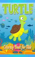 Turtle Coloring Book for Kids