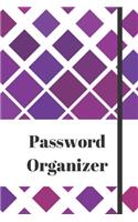 Password Organizer with tabs, logbook
