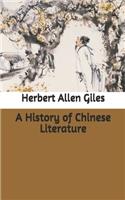 A History of Chinese Literature