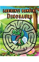 Labirinti Bambini dinosaurs
